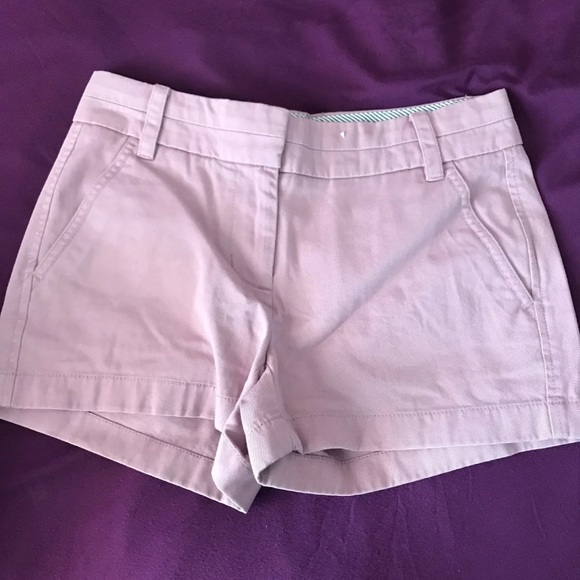 J. Crew Pants - Light purple jcrew 3in Chino Shorts